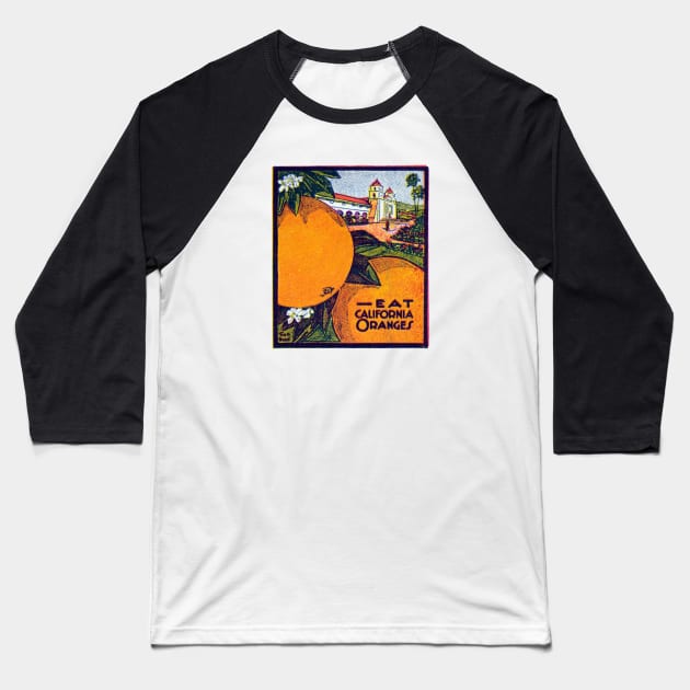 1916 California Oranges Baseball T-Shirt by historicimage